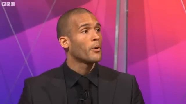 Clarke Carlisle on BBCQT - Racism In Football Reflects Society смотреть онлайн