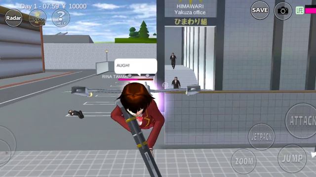 Death Unitl YAKUZA Office-himawari - SAKURASchoolSimulator
