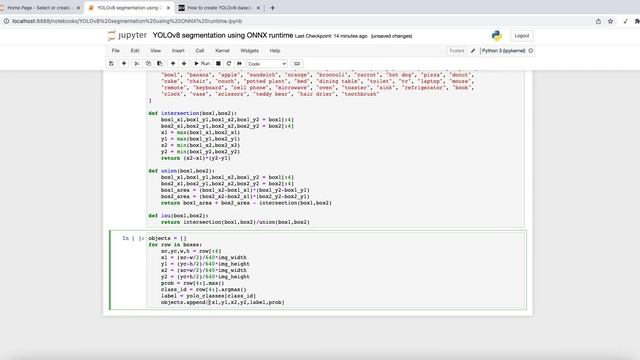 YOLOv8 segmentation using ONNX Runtime смотреть онлайн