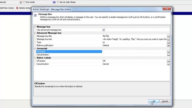 V11 Defining Javascript Action - Using Action Javascript Genies to Define Global Javascript Code смотреть онлайн