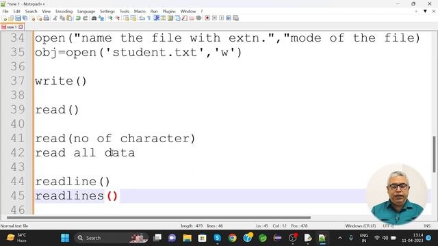 How to write/read file in Python by Tanay sir | Learn Python - CodeSquadz смотреть онлайн