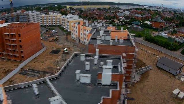 ЖК 'Томилино' аэросъемка 02 07 2017 смотреть онлайн