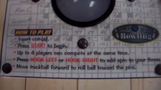 World Class Bowling Arcade Game - Gameplay, Cabinet mystery... смотреть онлайн