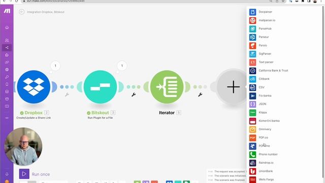 How to extract tables from PDF to Google Sheets with make.com and Bitskout смотреть онлайн