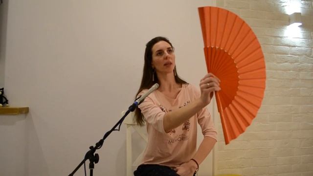 Урок танца фламенко №4 .( 2 занятие по вееру фламенко). Вращение. смотреть онлайн