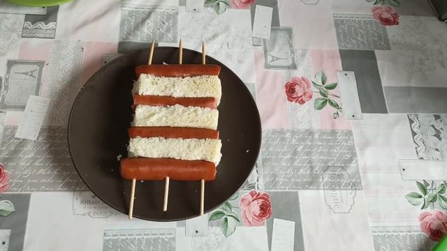 Закуска из охотничьих колбасок! смотреть онлайн