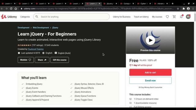Udemy Free Online Courses for Web Development|Get Free Certificate for all courses смотреть онлайн