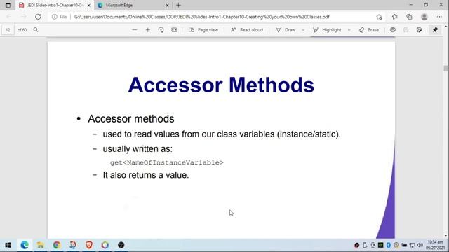 JAVA - Creating your own Classes (part 1) - by Sir Eudz смотреть онлайн
