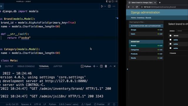 Django 4.x ORM Course | String Representation of any Object смотреть онлайн