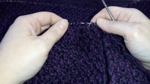 Кардиган спицами для начинающих(1часть). Вязание снизу.