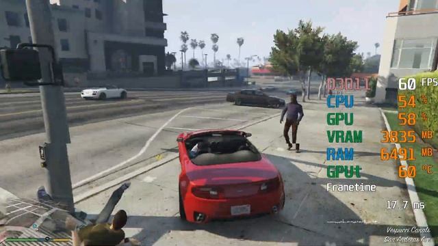 GeForce GTX 1660 -- AMD FX-8320 -- Grand Theft Auto V GTA V FPS Test смотреть онлайн