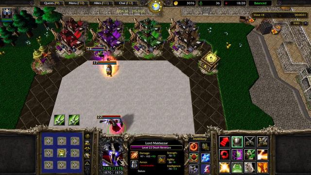 Warcraft III - Balanced Hero Survival #2 (Intelligence Spellvamp) смотреть онлайн