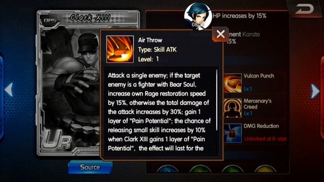 KOF'98 UM OL - Character Introduction: Clark XIII смотреть онлайн