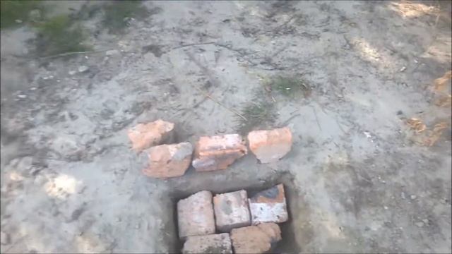 Земляной мангал. /How To Make Brazier For 15 Minutes.