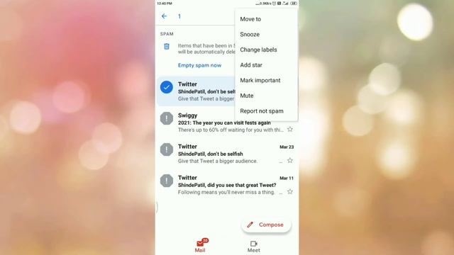How to move spam email to inbox in Gmail app ? смотреть онлайн