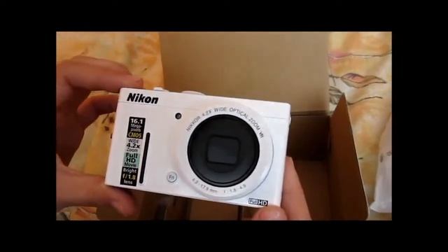 فتح صندوق كاميرا رخيصة جدا Nicon coolpix P310 Unboxing смотреть онлайн