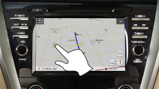 2019 Nissan Murano - Map Screen Overview (if so equipped) смотреть онлайн