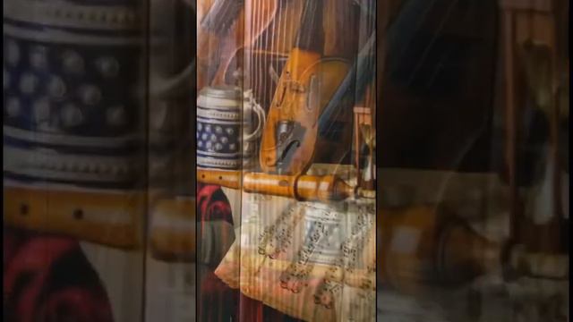Скрипка, ноты, музыка. Все это на одной картине. Наша галерея расширяется. Мы дарим подарки!🎁