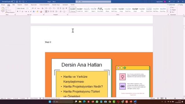POWERPOİNT SUNUMUNU WORD BELGESİNE AKTARMA | Office İpuçları смотреть онлайн
