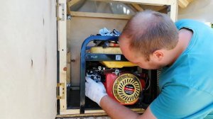 Замена карбюратора на генераторе.