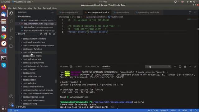 Install Bootstrap in Angular 13 | npm install bootstrap | Laravel Angular Tutorial | Part-10 смотреть онлайн