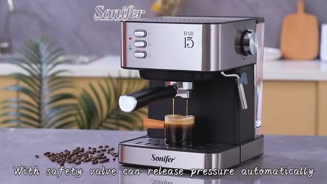 Sonifer MESIN KOPI ESPRESSO MACHINE SF-3535 смотреть онлайн
