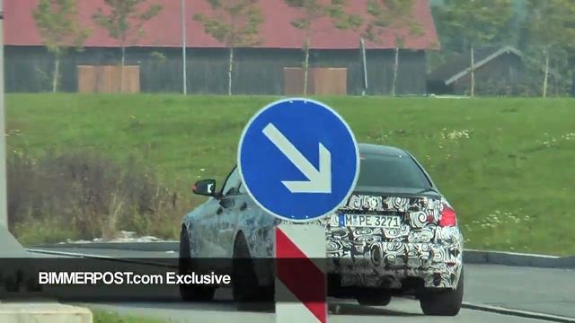 First BMW F80 M3 video! Live sights and sounds from prototype testing. смотреть онлайн