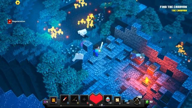 Minecraft Dungeons - Creeper Woods Gameplay смотреть онлайн