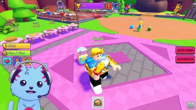 ROBLOX EATING BATTLE SIMULATOR смотреть онлайн
