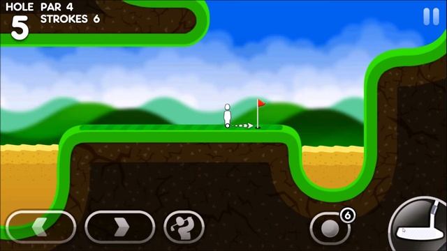 Super Stickman Golf 3 Gameplay | Tour 1: Golf Land | iOS Android Full HD ENGLISH смотреть онлайн