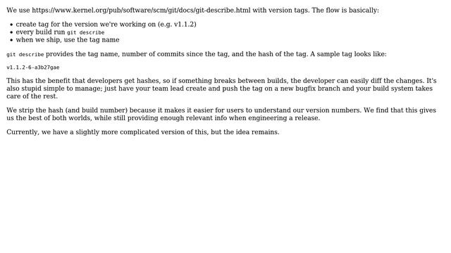 To integrate git versions as build numbers or not? (5 Solutions!!) смотреть онлайн