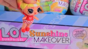 в ТЕНИ ОДНИ - на СОЛНЦЕ ДРУГИЕ! Супер Новинка 2023! Куклы ЛОЛ - Распаковка серии SUNSHINE MAKEOVER