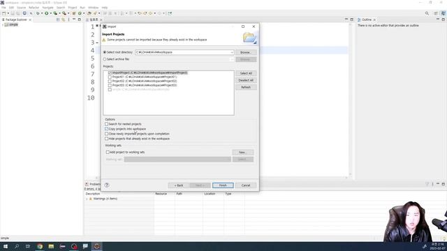 이클립스 프로젝트 임포트 Eclipse Project Import - Import Java Project #Java #Eclipse #JavaProject смотреть онлайн