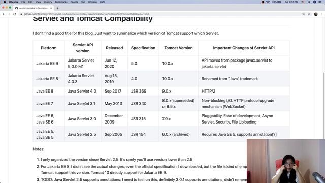 10. Servlet and Tomcat Compatibility смотреть онлайн
