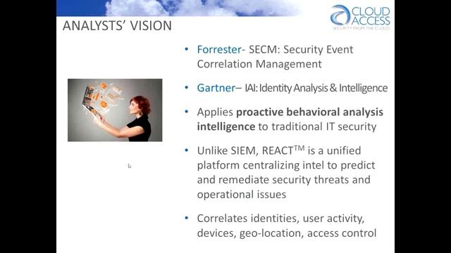 REACT: A new approach for finding security patterns and remediate suspect behavior смотреть онлайн