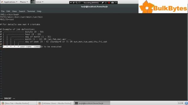 Using Crontab to Automate and schedule tasks in Cent OS 7 смотреть онлайн