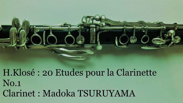 H.Klose 20 Etudes pour la Clarinette No.1 смотреть онлайн