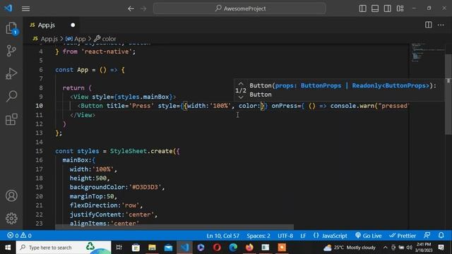 React Native Button | Learn React-Native #13 смотреть онлайн