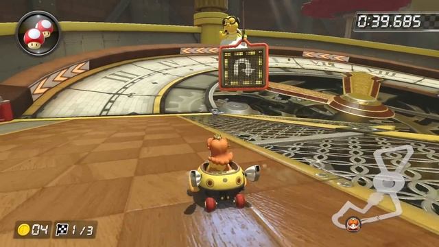 SHORTCAT vs TICK-TOCK CLOCK | Mario Kart 8 Deluxe смотреть онлайн