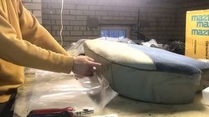Как снимать лекало с автомобильных сидений своими руками, на примере простой сидушки