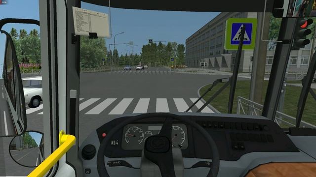 OMSI 2 | ПАЗ-320530-22 | Новосибирск 2023 | Маршрут 7 смотреть онлайн