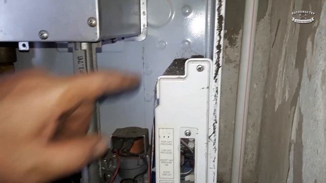 Замена теплообменника котла DAEWOO.