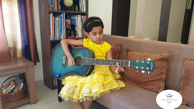 FROZEN 2 I "All is found" I Acoustic Guitar I Home Video I 6 year-old Ashmi Kshirsagar смотреть онлайн