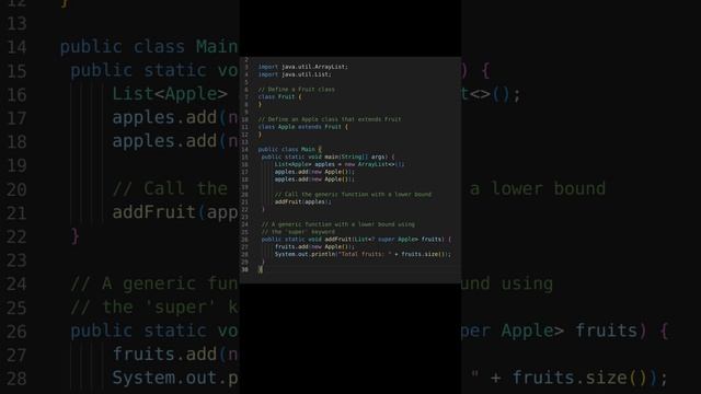 Embrace Java Generics with Lower Bound Type Parameters смотреть онлайн