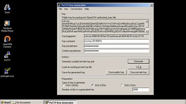 Creating SSH Keys in Windows - Using PuttyGen | by Chubbable смотреть онлайн