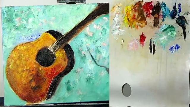 Волшебный Мастихин. Техники и приёмы работы мастихином. Онлайн практикум с Татьяной Букреевой смотреть онлайн