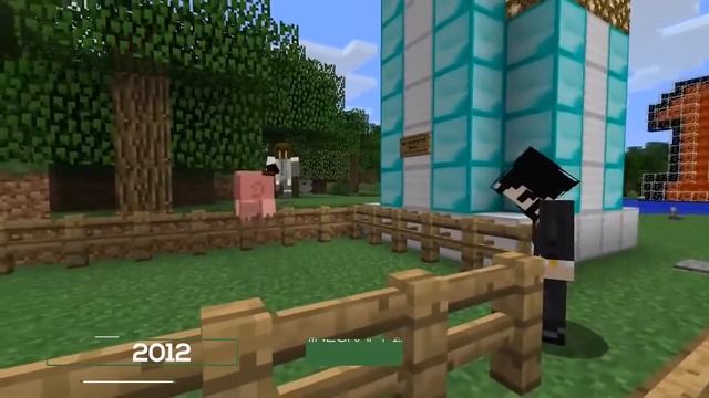 Полная Эволюция Майнкрафта 2009 - 2020! Все Обновления и Старые версии Minecraft смотреть онлайн