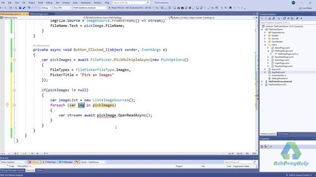 File Picker in Xamarin Forms | Image & PDF File View in Xamarin Forms - Ep:16 смотреть онлайн