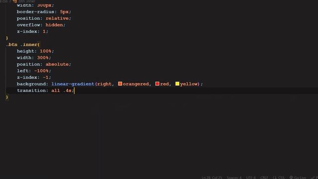 Gradient Button Hover Animation | CSS Animation Tutorial смотреть онлайн