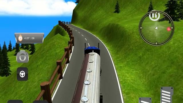 Oil Tanker Euro Truck Simulator - USA Driving iOS Gameplay смотреть онлайн